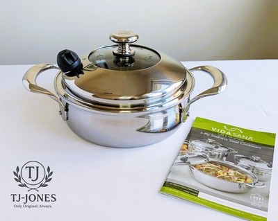 Casserole 2.5 qts - Princess House - Vida Sana 5-Ply