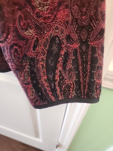 Vintage Flashback Floral Tapestry Blazer/Jacket Small BOHO  - Picture 4 of 8