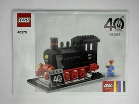 LEGO 40370 Steam Engine 40 Years Anniversary & Mixels 41544 Tungster BOOKS ONLY