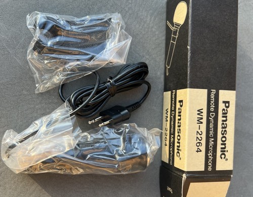 NOS Panasonic WM-2264 Dynamisches Mikrofon mit Fernbedienung - Bild 2 von 3