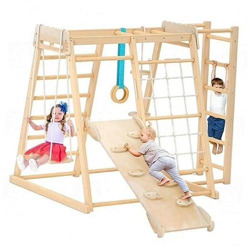 Jungle Gym, Toddler Climbing Toys, Indoor Playground Climbing Toys for