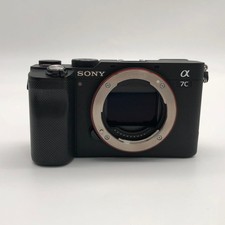 Sony Alpha A7C 24.2MP Mirrorless Camera Black Body With Accessories Excellent