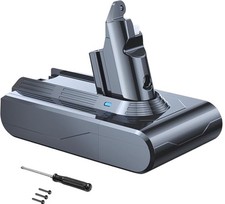 High Capacity 6000mAh Battery Compatible With Dyson V6 Series Vacuum Cleaner
