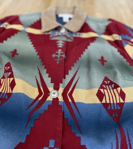 NOS Jones New York Sport- Women's 2X- Aztec Southwest Barn Jacket Coat - Picture 15 of 18
