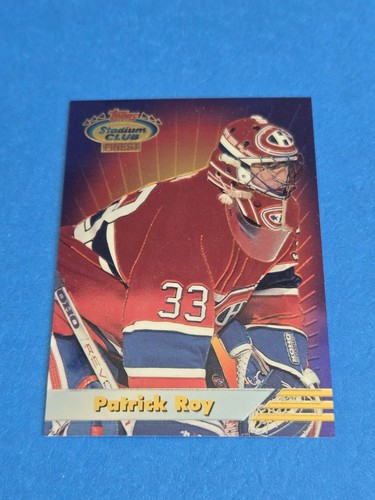 PATRICK ROY - 1993-94 STADIUM CLUB - MEILLEURE CARTE INSERT #11