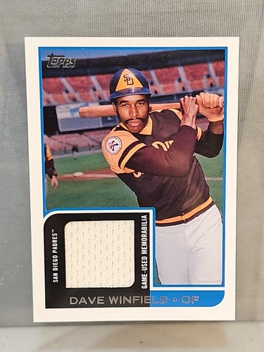 Tarjeta de béisbol 2012 Topps Mini #MR-4 Dave Winfield ¡tarjeta más rara como nueva!! - Imagen 1 de 2