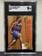 Allen Iverson #8 Prices | 1997 Skybox Z Force Boss | Basketball Cards