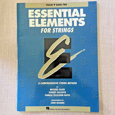 Essential Elements For Strings Violin Book 2 Original Series