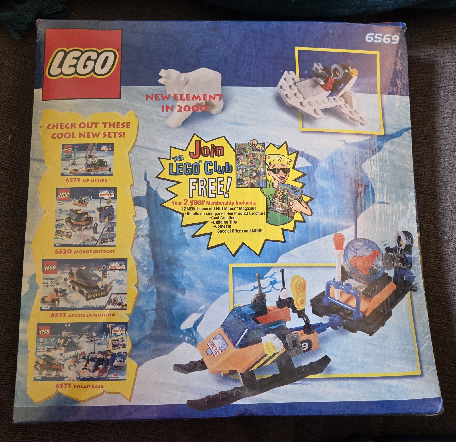 New Sealed Lego City Arctic 6569: Polar Explorer Value Pack - Released in 2000 2