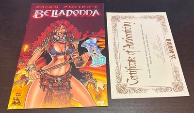 BELLADONNA PREVIEW #1 (Avatar Press 2004) -- PRISM FOIL Variant -- Pulido -- NM-