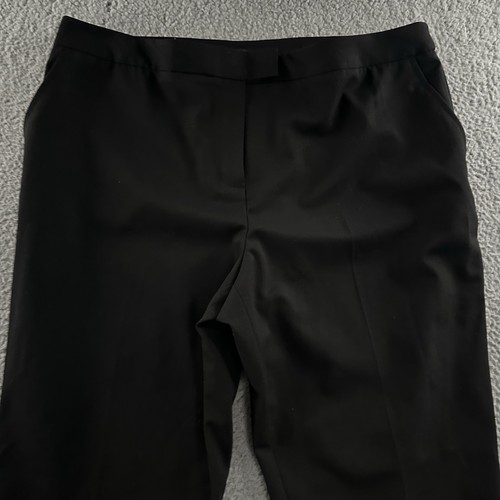 Jones New York Womens Pants Black Size 16 Sydney Career Office Polyester Blend - Picture 2 of 18