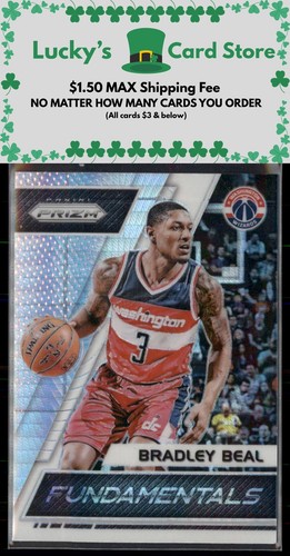 2017-18 Panini Prizm #20 Bradley Beal Fundamentals Prizm Hyper - 第 1/2 張圖片