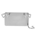 Garment Steamer Stand Clothes Rack Curling Iron Holder Fabric Wall Mount