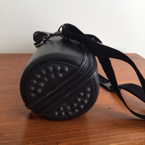 Caddy O Black Leather Tote Wine Bottle Carrier/Cooler Chiller plus Accessories - Picture 8 of 10