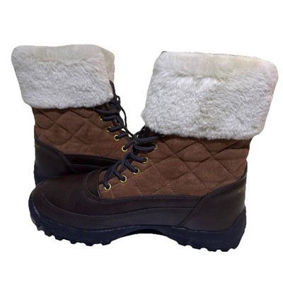 Polo Ralph Lauren Women's Ripple Winter Boots Size 8 Mint !! No Box