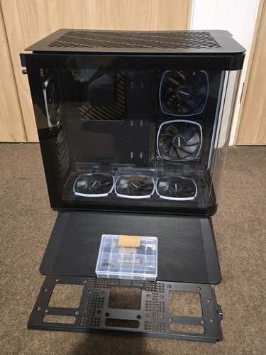 Montech KING 95 PRO Mid Tower Chassis, Black, Dual Chamber, 2x 140mm/4x 120mm AR