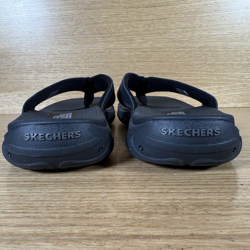 Chanclas Skechers para hombre talla 10 Reino Unido calce relajado reggae-cobano sandalias (SN 65460) - Imagen 7 de 10