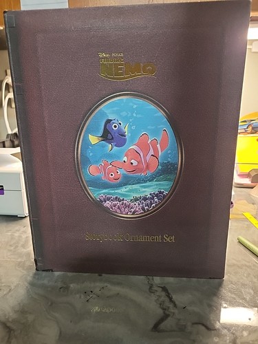 DISNEY PIXAR FIND NEMO BILDERBUCH 6-teiliges SET WEIHNACHTSSCHMUCK