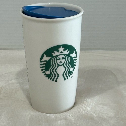 Disney Starbucks Ceramic 12oz Travel Mug / Tumbler with Lid Magic Kingdom Parks - Picture 3 of 8