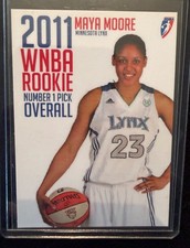 Maya Moore 2011 Rittenhouse Archives WNBA Rookie Card. rookie card picture