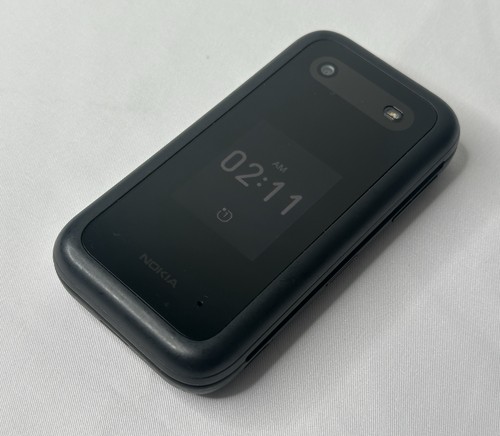 Nokia 2760 Flip 4G LTE N139DL cellulare 2,8" 5MP Tracfone Kaios/WiFi - Foto 2 di 10