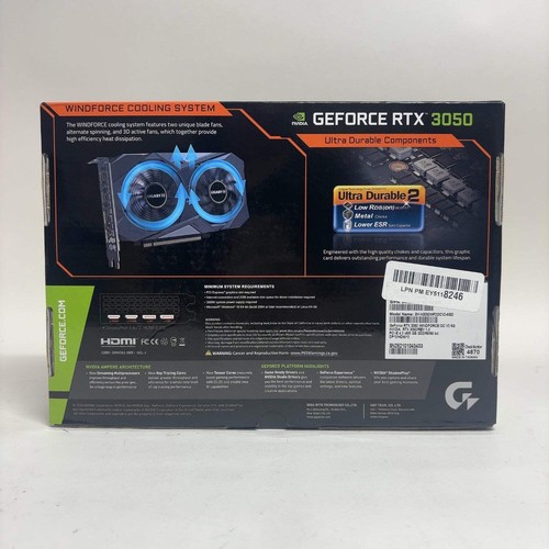 New Gigabyte GeForce RTX 3050 OC V2 6G 6GB GDDR6 Graphics Card - Picture 2 of 15