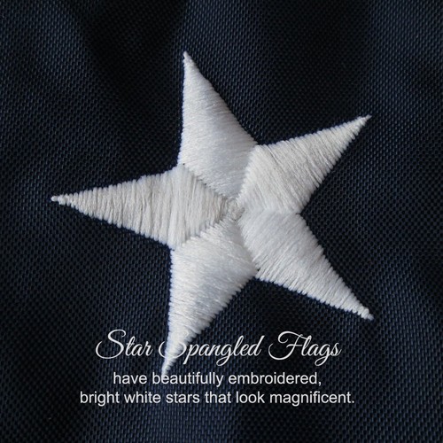 Amerikanische Flagge 3 x 5 - 100 % Hergestellt in den USA aus robustem, langlebigem Nylon für... - Bild 3 von 6