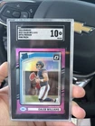 2024 Panini Donruss - Rated Rookie Caleb Williams Optic Preview Pink Prizm (RC)