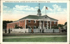 Springfield,MA Maine State Building,Eastern States Exposition Tichnor 1932 West