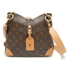 LOUIS VUITTON Louis Vuitton Monogram Odeon NMPM M45354 Shoulder Bag Brown 252698