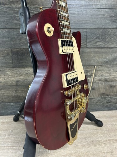 Gibson Les Paul Studio 2005 Electric Guitar Wine Red w/ Bigsby And Case #1758 - Picture 4 of 24