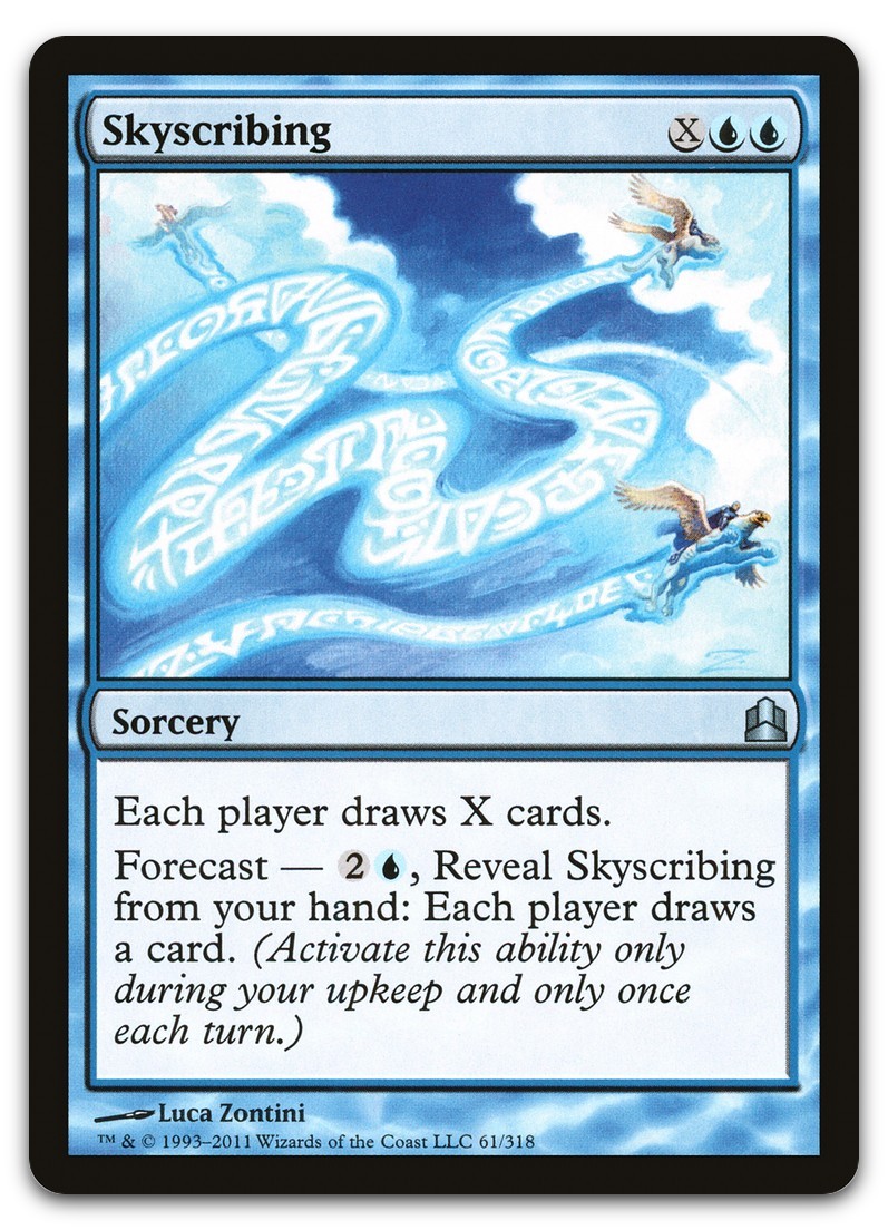 Skyscribing #61 (NM) Commander CMD Magic MTG