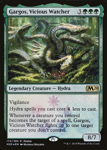 1x Gargos, Vicious Watcher - Foil Light Play MTG Magic - Kid Icarus -
