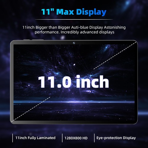 2025 Upgraded Android 14 Tablet, 11inch Tablet PC,Support Face Unlock, Octa-c... - Picture 7 of 7