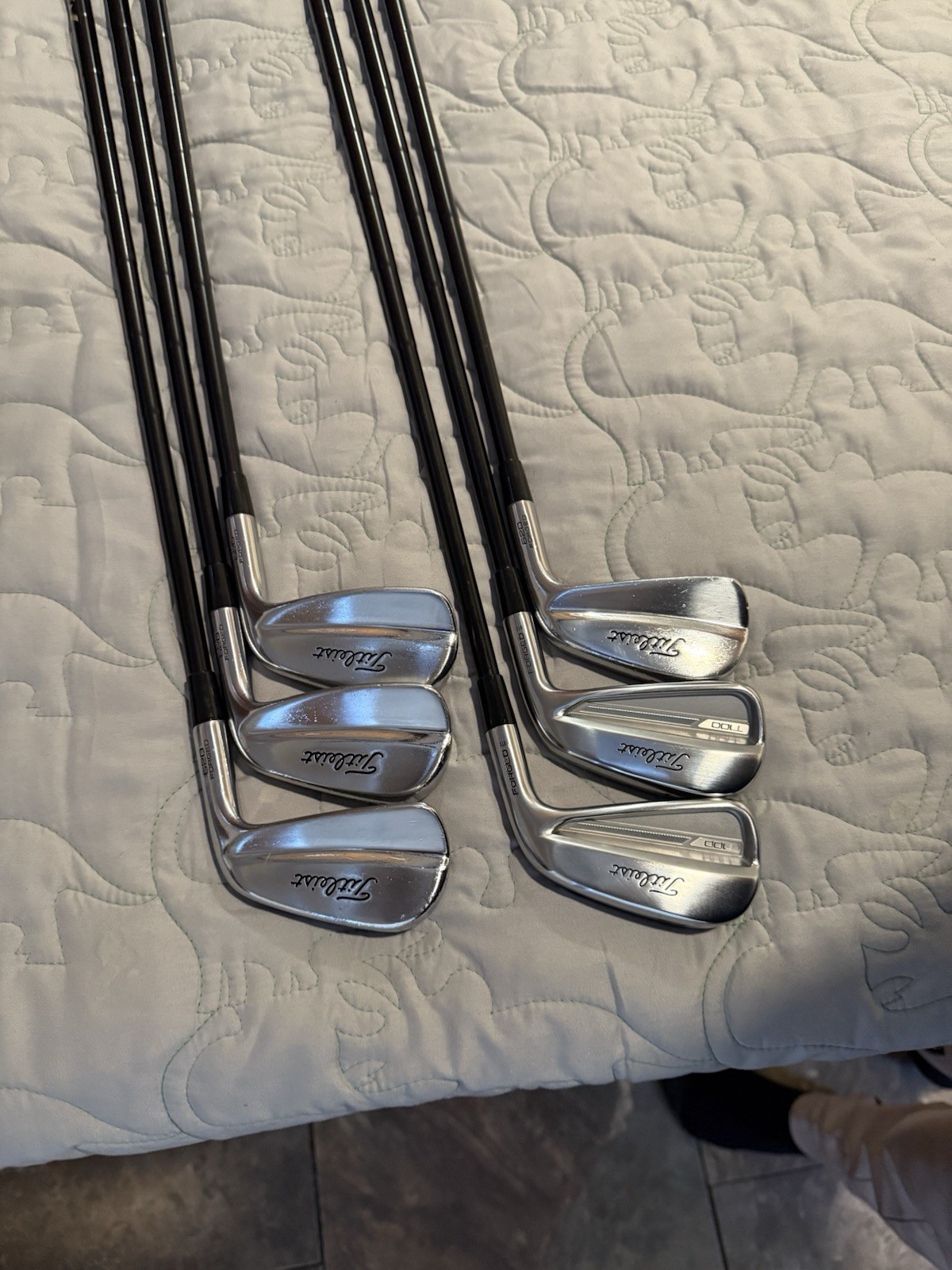 Titleist 2023 T100/620mb Combo Brand New Onyx X100 Shafts. Golf Pride Grips