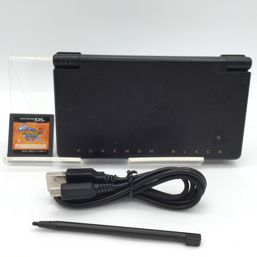 Nintendo DSi Console Pokemon Black Resilam Zechrome Edition Japanese ver Tested - Picture 1 of 21