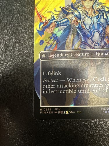 Cecil, Dark Knight (Borderless) (Surge Foil) Final Fantasy Foil 0525 NM JL - Bild 10 von 10