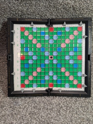 Vintage Travel Scrabble De Luxe by Spear’s Games Complete  - Picture 3 of 10