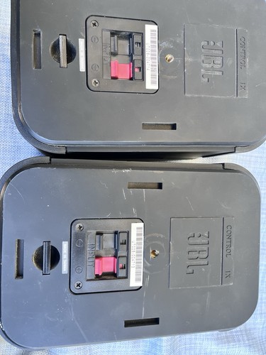 JBL Control 1X Speakers Bookshelf Pair Black - Picture 13 of 15