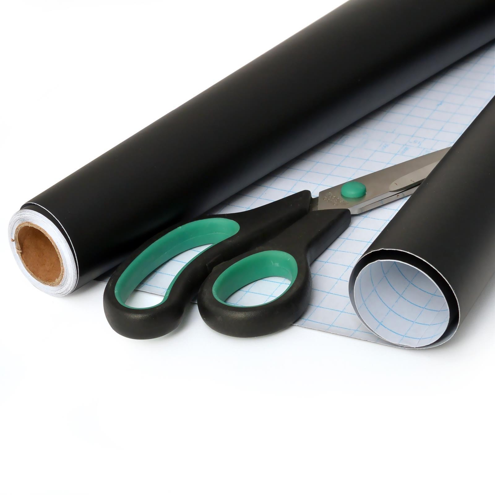 Tafelfolie Selbstklebend Schwarz 3m Rolle 43cm breit Kreidefolie Kreidetafel