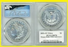 2021-cc Morgan Dollar MS70 PCGS 100th Anniversary Thomas Cleveland blue eagle