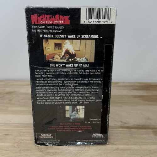 A Nightmare on Elm Street VTG VHS 1987 Media HORROR Nostalgia Video L@@K - Picture 8 of 14