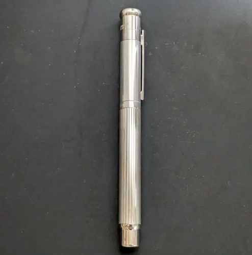 Y0622 Otto Humt Design04 Füllfederhalter Sterlingsilber F 18K