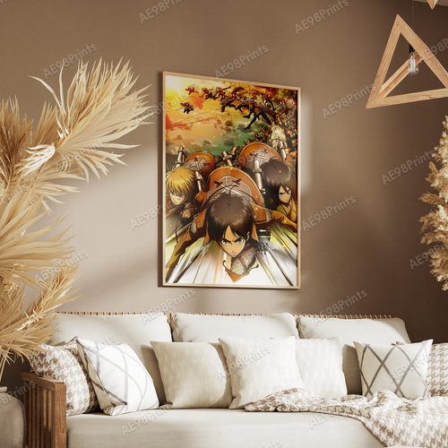 Best Anime Posters A3 A4 Japanese Manga Wall Art Top 100 Classic Retro Room Deco - Picture 47 of 603