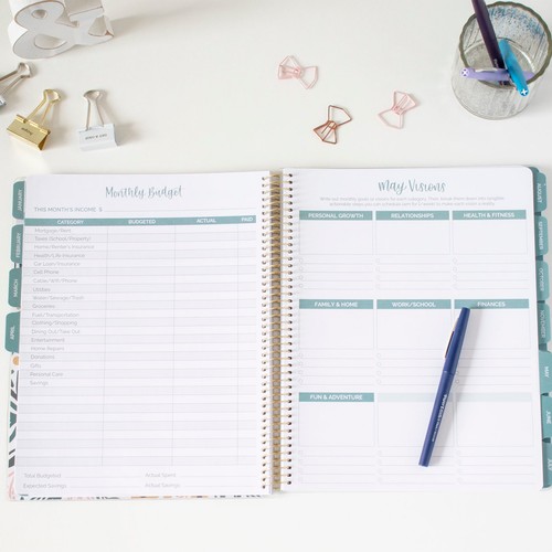 Bloom Daily Planners Sin Fecha Ultimate Planner & Calendar, Cubierta Intercambiable - Imagen 17 de 17