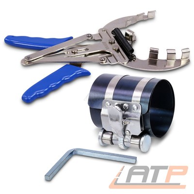 ENVA KOLBENRING ZANGE 40-100mm + KOLBENRING SPANNBAND 53-125mm KOLBENRINGSPANNER