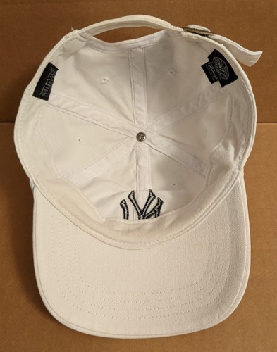 Women's New York Yankees NY MLB White Baseball Hat Cap Adjustable Belt Cotton 47 - Picture 6 of 10