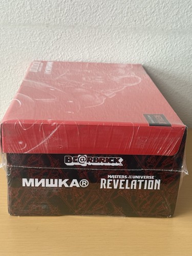 BE@RBRICK MEDICOM Masters of the Universe HE-MAN 100% y 400% Mishka x Netflix - Imagen 4 de 8