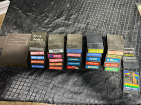 Vintage Intellivision Video Game Cartridges Lot of 27 With Intellivoice