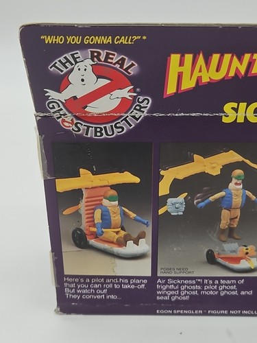 Kenner The Real Ghostbusters 1986 vehículos embrujados cinta de enfermedad aérea suelta nueva - Imagen 9 de 16